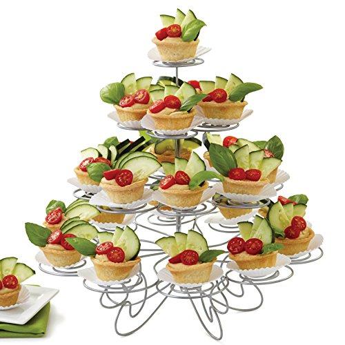 Wilton Wilton Cupcakes 'N More Cupcake Stand - Four Tier Dessert Stand