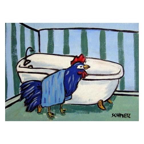 ArtDirect Coastal Breeze II 2x Matted 36x28 Large Gold Ornate Framed Art Print by Warren Kimble