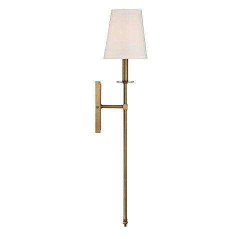 Savoy House Savoy House 9-7144-1-322 Monroe 1-Light Sconce in Warm Brass