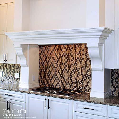 Ekena Millwork Ekena Millwork COR04X04X07DE 4-Inch W x 4-Inch D x 7 1/2-Inch H Devon Corbel , White