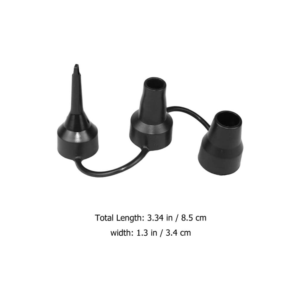 Kisangel Kisangel 4pcs Replacement Nozzle Replacement Plastic Nozzles Air Pump Attachments Air Pump Nozzles Air Pump Inflator Nozzles Replacement Air Bed Nozzles Air Mattress Pump Nozzles
