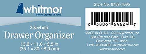 Whitmor Whitmor 6789-7095 Clear 3-SECTION DRAWER ORGANIZER