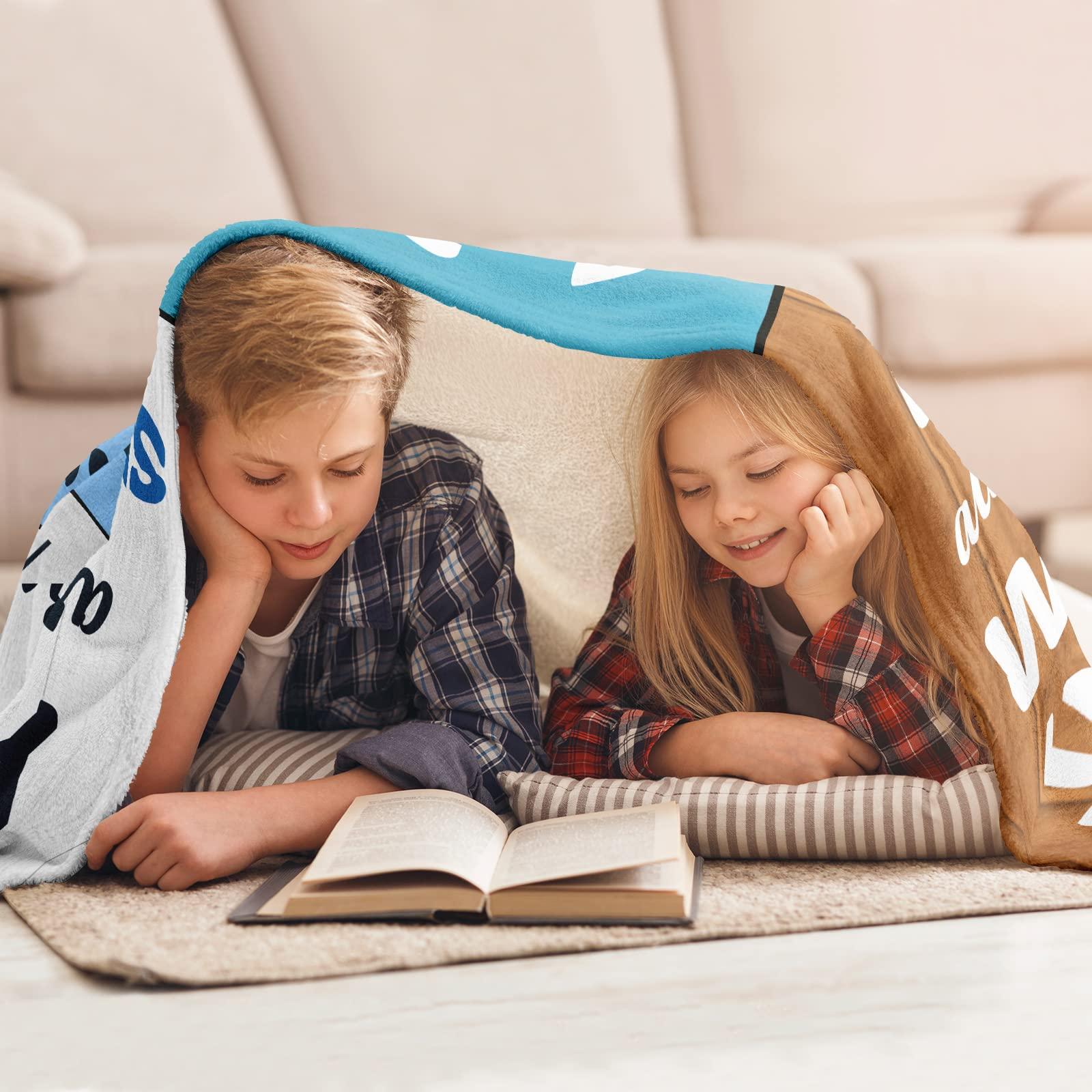 Butonus Grandson Gifts from Grandma Grandpa,to My Grandson Blanket 60x50,Grandson Birthday Gifts,Gifts for Grandson from Grandma Grandpa,Valentines Day Birthday Graduation for Grandson