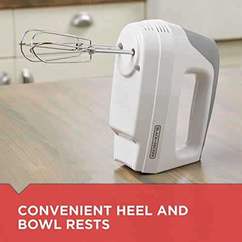 BLACK+DECKER BLACK+DECKER Lightweight Hand Mixer, White, MX1500W