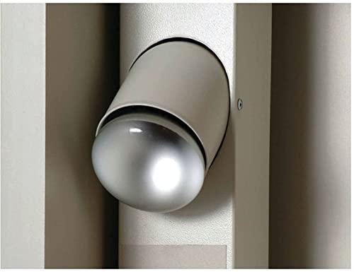 Iron-A-Way Iron-A-Way E-46-L Ironing Center - 46" Built-in Ironing Board with Electric System, Light, and Timer - Left Hinged Door - Flat White