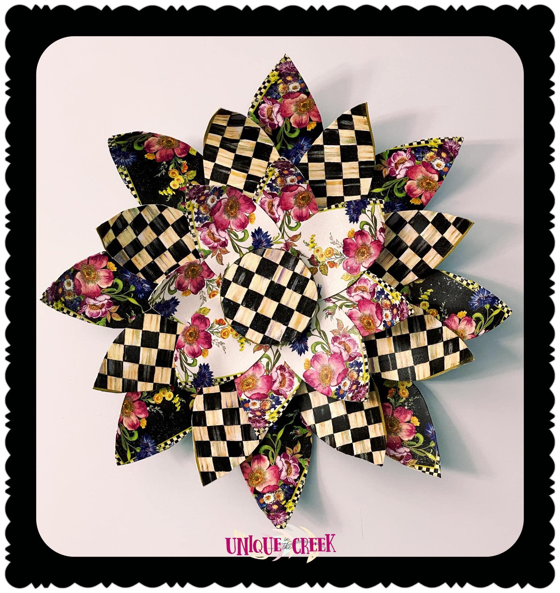 Unique In The Creek Unique In The Creek | Ten (10) Pack | Large Wreath Boards | Flower Board | Round 16\" | Easy to Use Wreath Frame