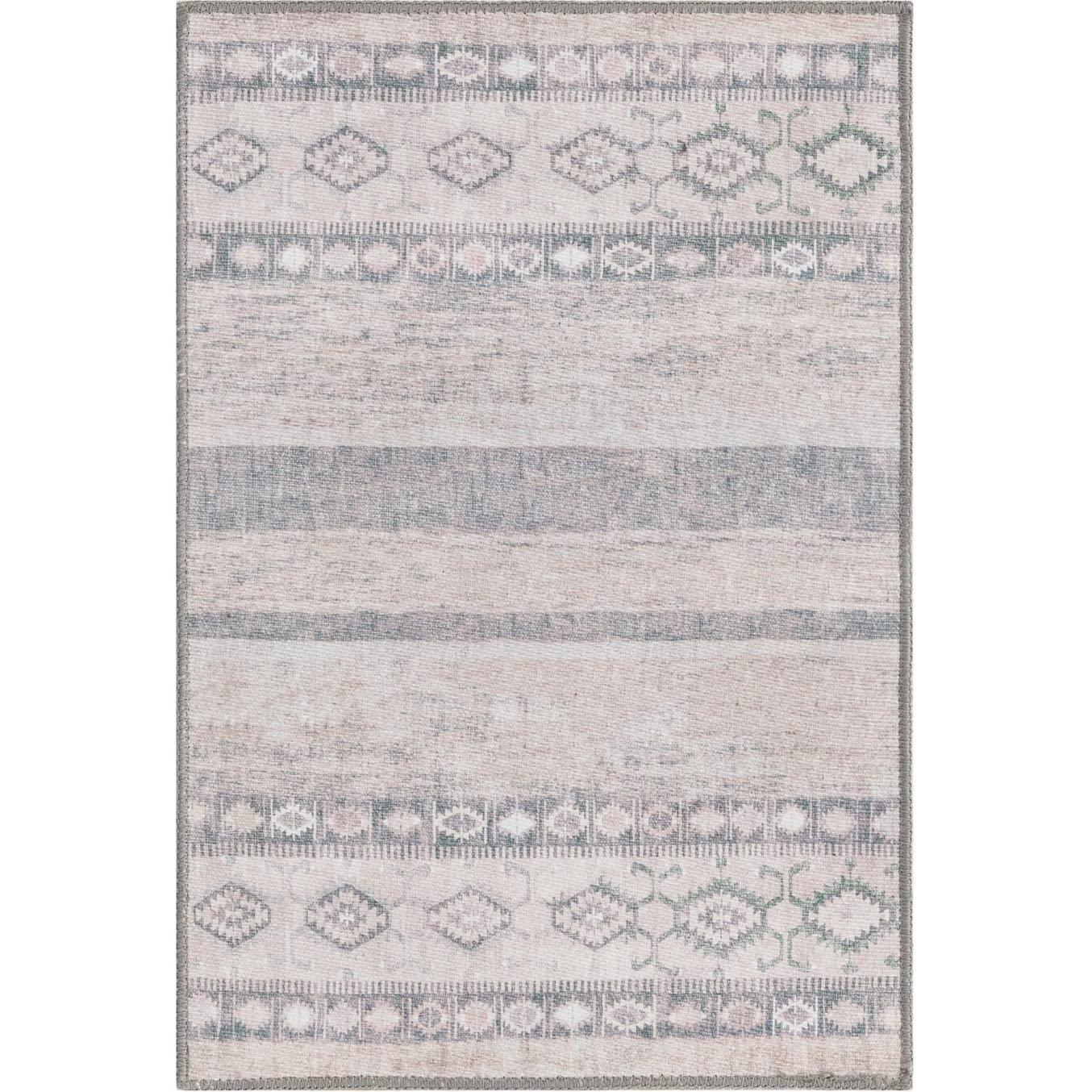 Overstock Overstock Transitional Rine Collection Area Rug 2'6"x12' - Green