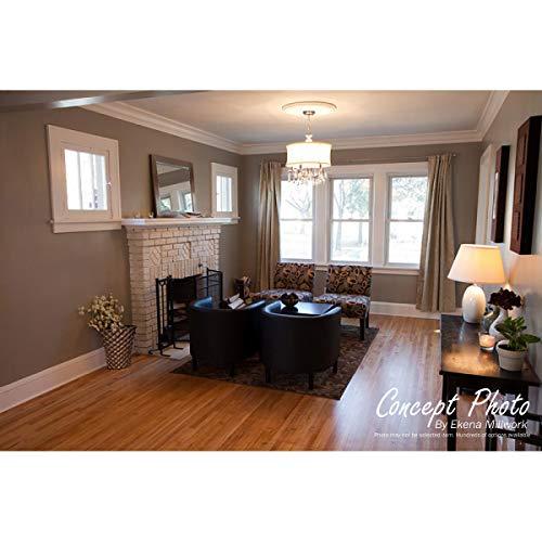 Ekena Millwork Ekena Millwork CM07ALCYF Small Alexandria Ceiling Medallion, 7 7/8\"OD x 3/4\"P (Fits Canopies up to 4 5/8\"), Hand-Painted Clear Yellow