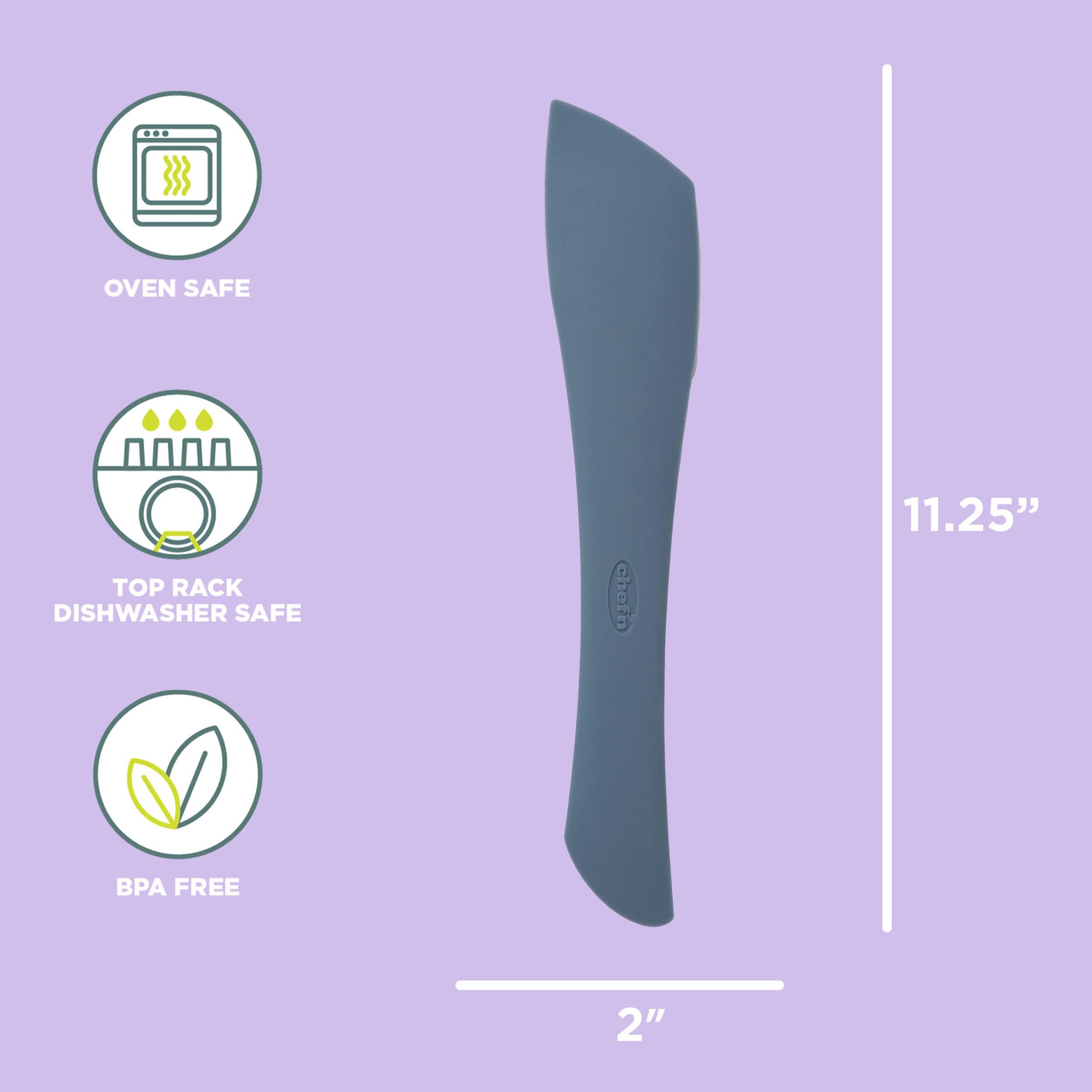 Chef'n Chef'n 103-976-335 Switchit Double Sided Spatula, Small, Vintage Indigo