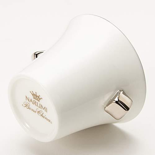 NARUMI() Narumi 50554-2657 Cup Saucer, Forte, Platinum, 2.7 fl oz (80 cc), Espresso