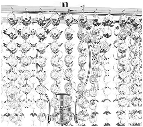 ORE ORE International 732 28-Inch Crystal Strings Table Lamp, 28\" x 9.5\" x 15.5\"