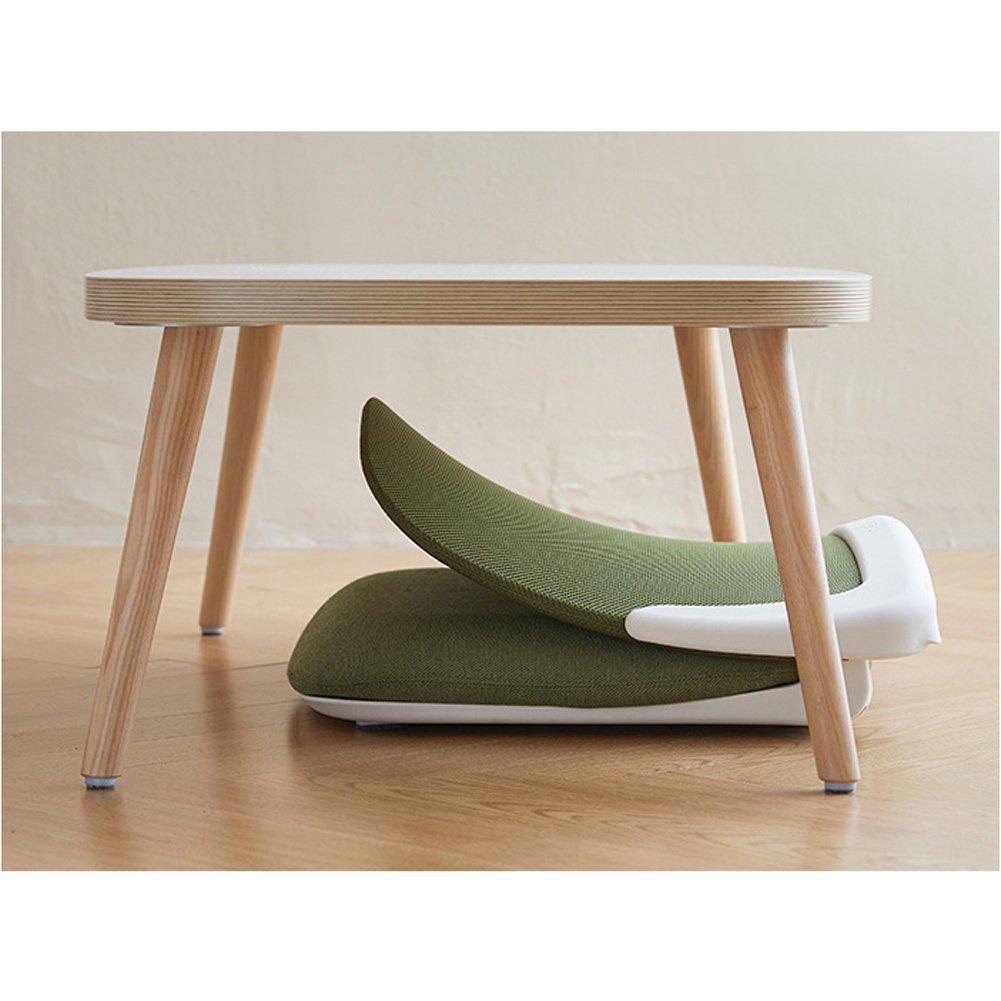 iRoom iRoom Plico Relaxing Tilting Function Ergonomic Foldable Floor Chair Adjustable Angle Back-Rest Stadium Seat (Green)