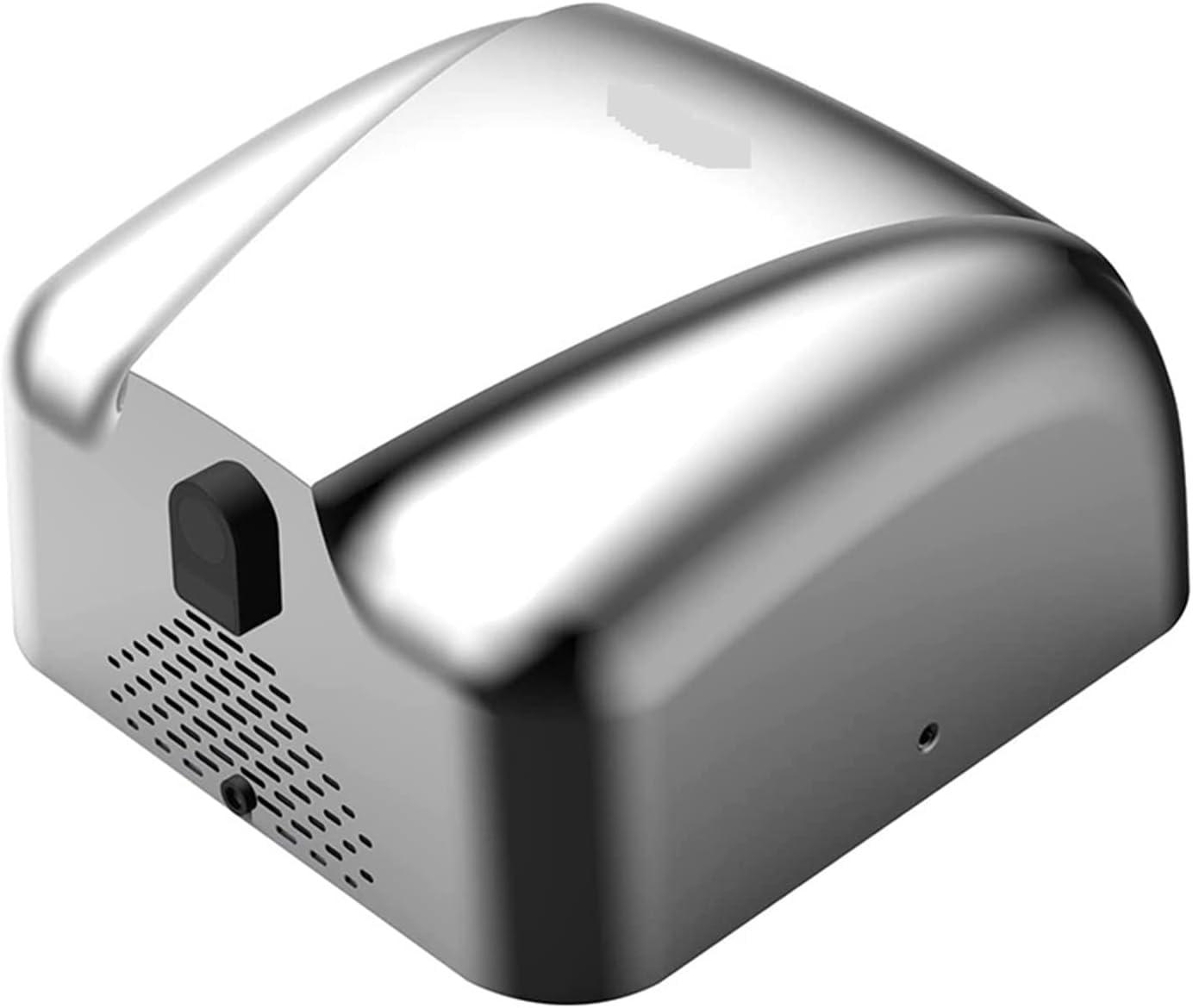 icVantA icVantA Hand Dryer Toilet 1800W Jet Hand Dryer Bathroom Smart Sensor Wall Dryer Machine 304ss Induction Automatic Hand Dryer for Commercial,Bianco-Type