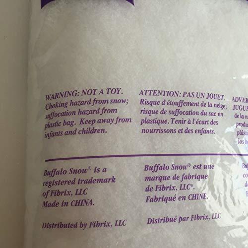 B. toys B (1) Original Buffalo Snow Powdered Snow Flurries 3qt Bag