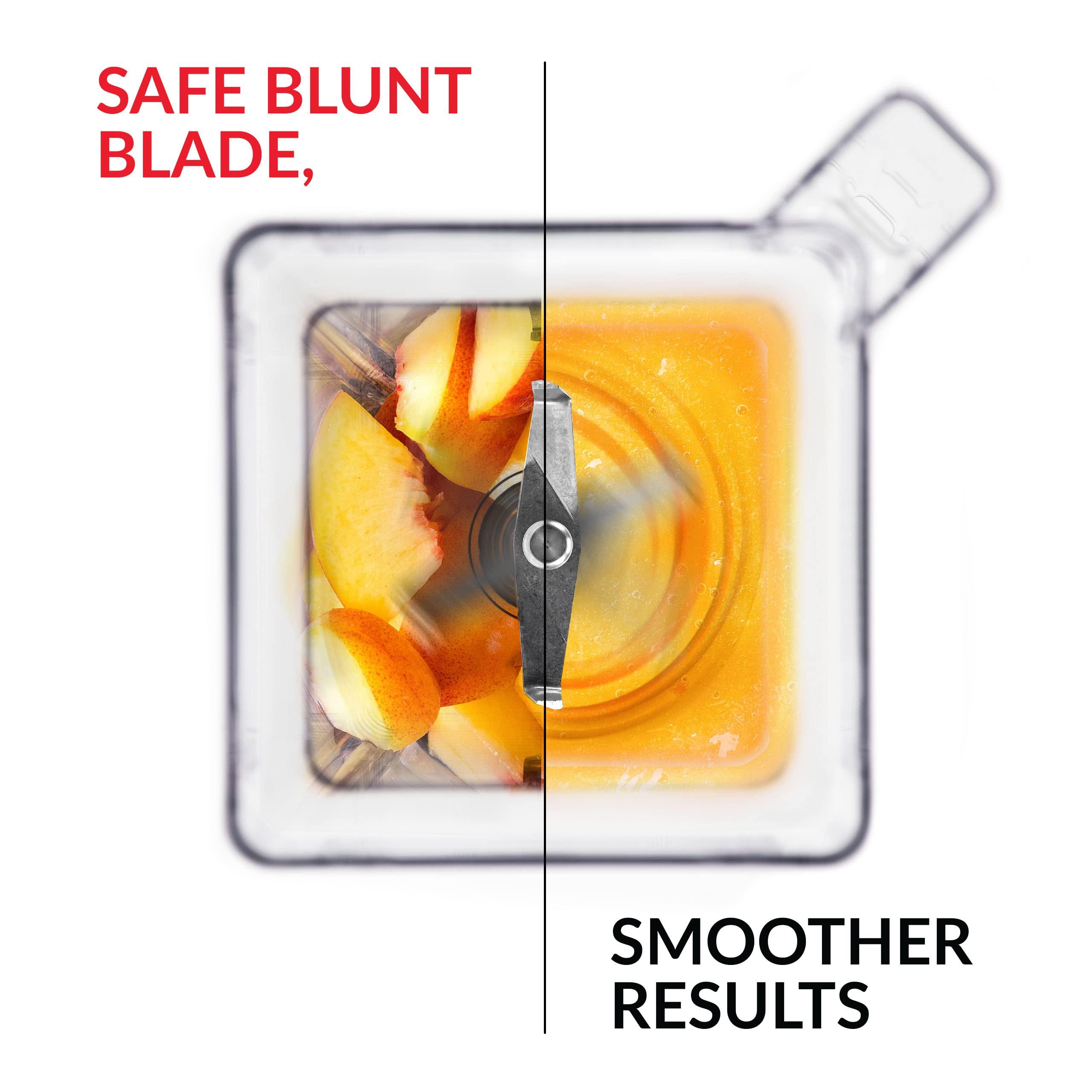 Blendtec Blendtec 75 oz FourSide Commercial Jar - Four-Sided Replacement Blender Jar - Compatible with Most Blendtec Blenders - 32 oz Blending Capacity - Clear