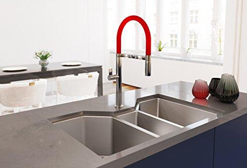 Ruvati Ruvati 35" Triple Bowl Undermount 16 Gauge Stainless Steel Kitchen Sink - RVH8500