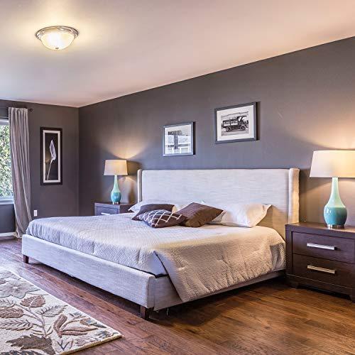 Amazon Basics Amazon Basics A19 LED Light Bulb, 60 Watt Equivalent, Energy Efficient 9W, E26 Standard Base, Daylight White 5000K, Dimmable, 10,000 Hour Lifetime , 6-Pack