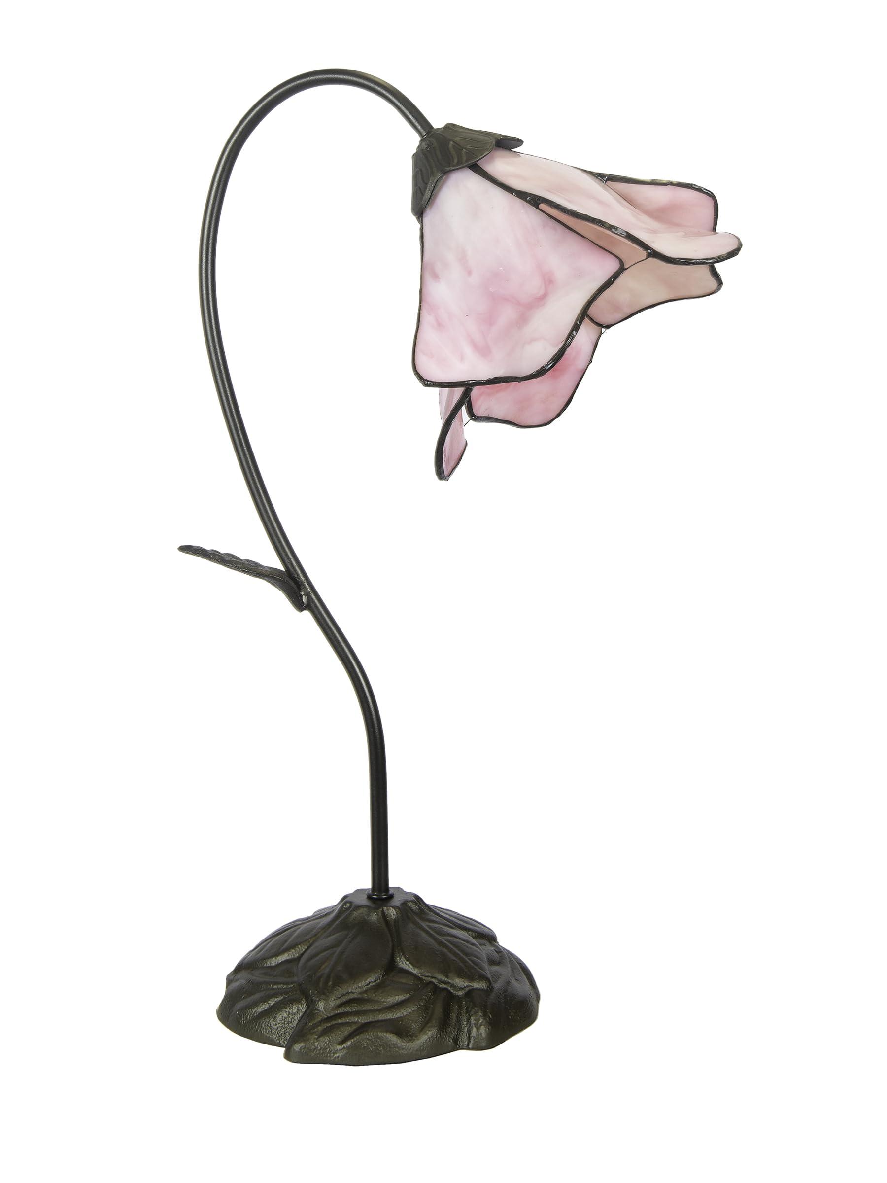 Dale Tiffany Lamps Dale Tiffany TT101307 Poelking Table Lamp, 19.00x12.00x12.00, Chocolate Bronze