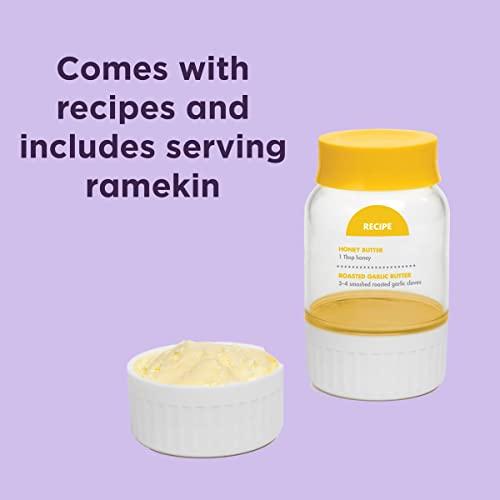 Chef'n Chef\'n 102-567-017 Buttercup Butter Maker, One Size, Lemon/Meringue