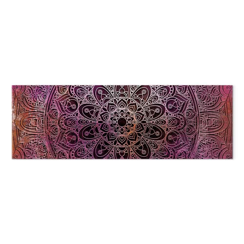 artgeist artgeist Canvas Wall Art Print Mandala 53x18 in - 1pcs Home Decor Framed Stretched Picture Photo Painting Artwork Image Orient Zen f-A-0594-b-b