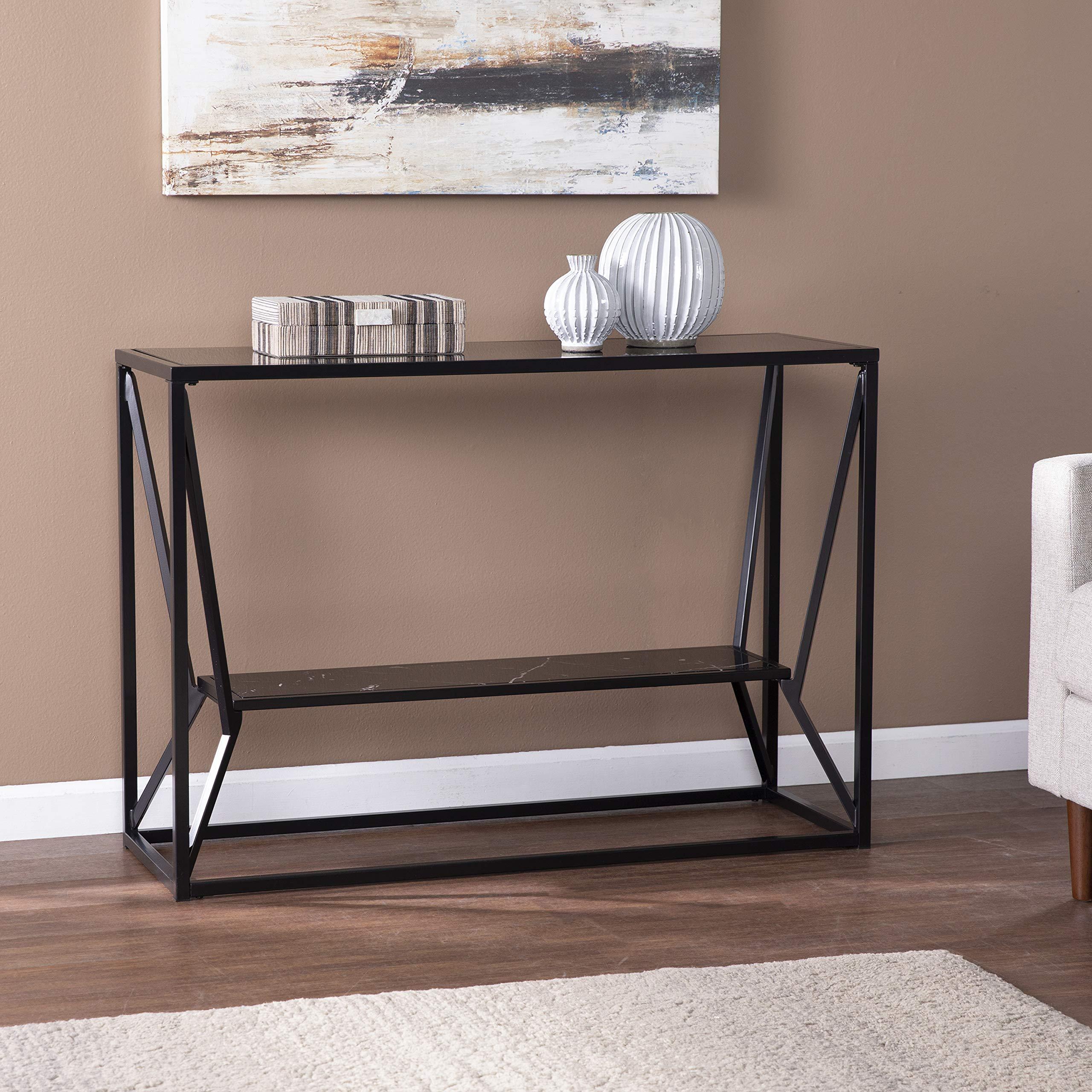 SEI Furniture SEI Furniture Argall Console Table, Black