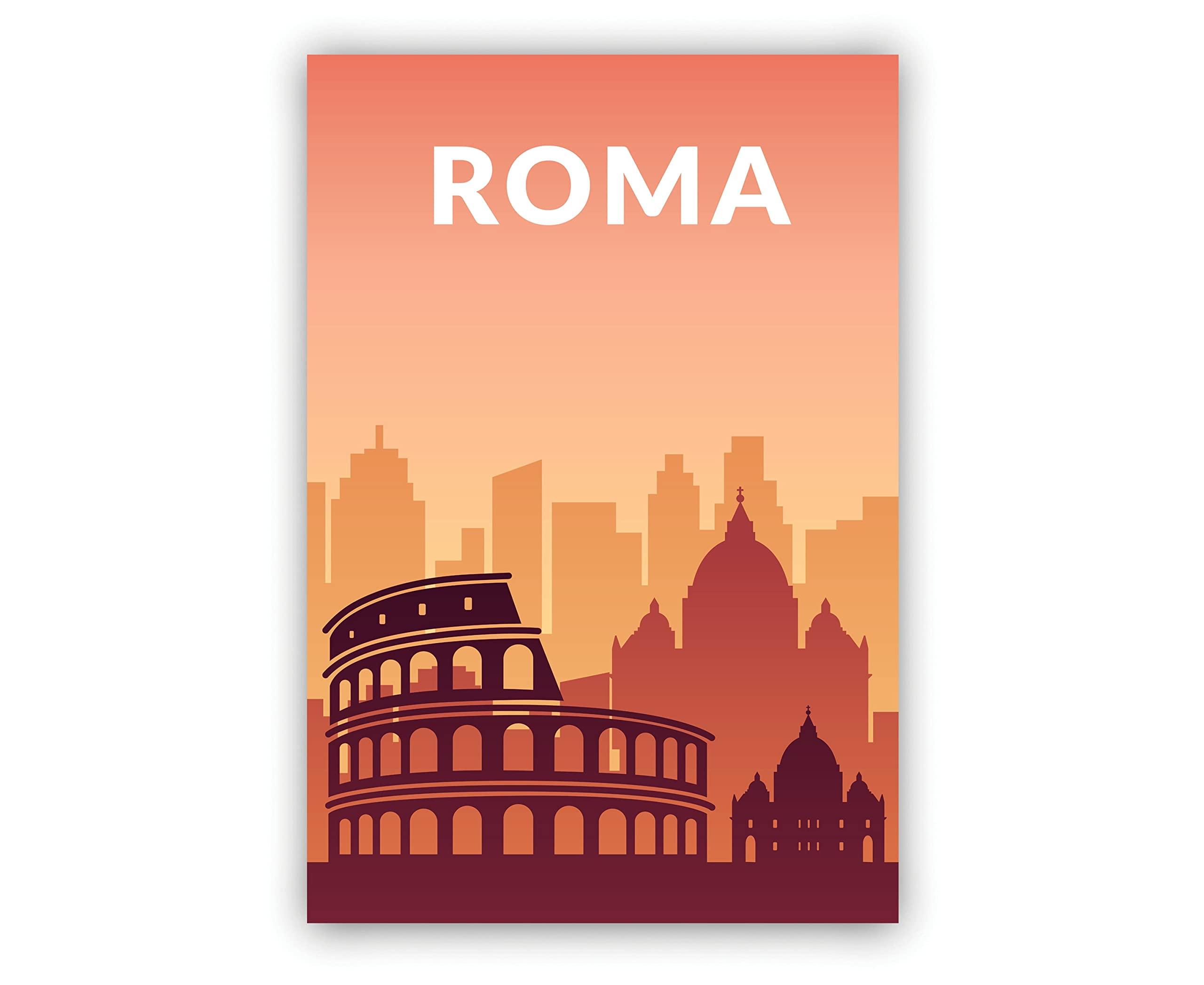 Poster Palooza 6x9 Frame with Mat - Antique Gold 8x11 Frame Wood Made to Display Print or Poster Measuring 6 x 9 Inches with Black Photo Mat