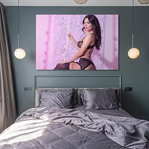 DAQI Lana Rhoades Sexy Hot poster Actress (14) Gifts Canvas Painting Poster Wall Art Decorative Picture Prints Modern Decor Framed-unframed 08x12inch(20x30cm)