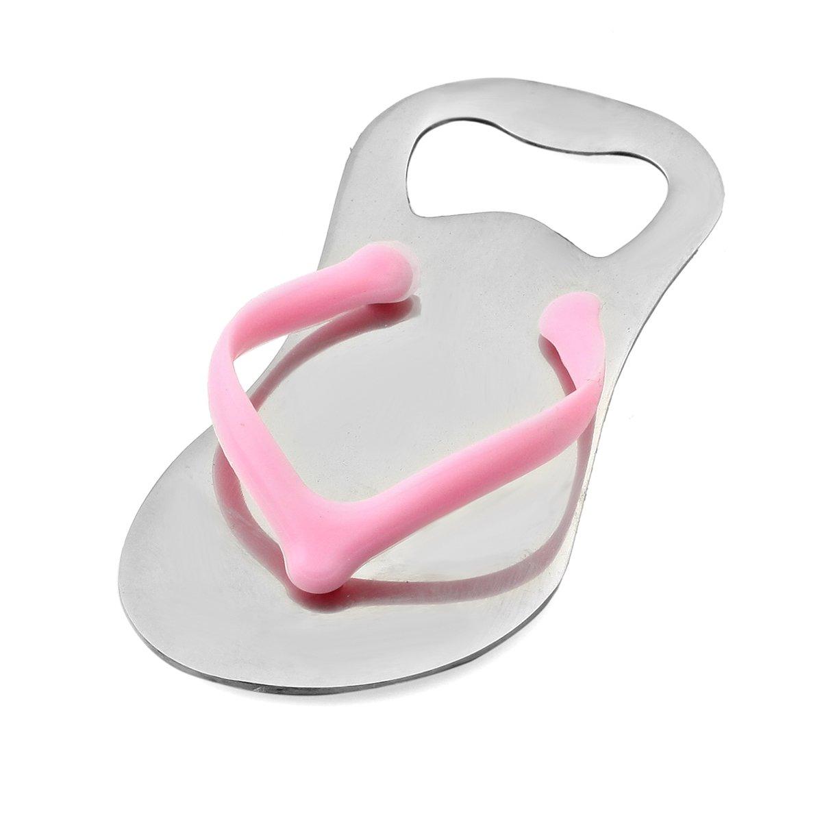 KateMelon KateMelon Wedding Favors Personalized Pop the Top Flip-Flop Bottle Opener (200, Pink)