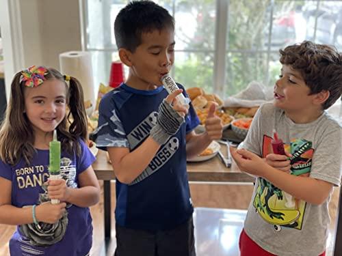 The Original JeloShots Jello Shot Syringes, Medium (up to 2oz), The Original JeloShots™ Gelatin Jello Shot Syringes with Easy-Grip Caps, Reusable (96, Clear)