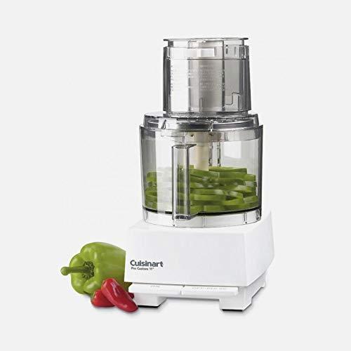 Cuisinart Cuisinart Cup Pro Custom 11 Food Processor With 625 Watt Motor And Extra Large Feed Tube allows For Whole Fruit And Vegetables, Additional Accessories Included For Even More Versatility, White