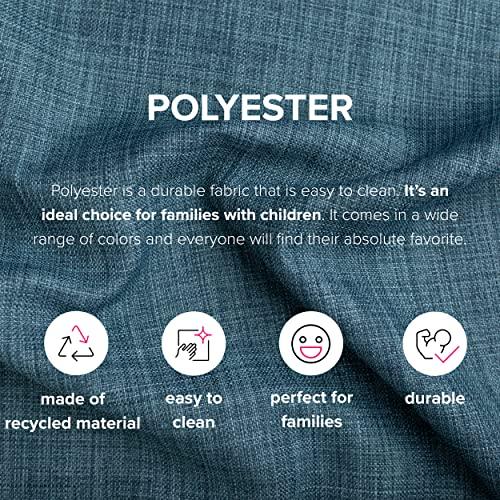 TLYESD TLYESD Klippan Loveseat Cover Replacement for IKEA Klippan Loveseat Sofa Cover, Klippan Couch Cover,Klippan Slipcover Only!(Navy Blue)