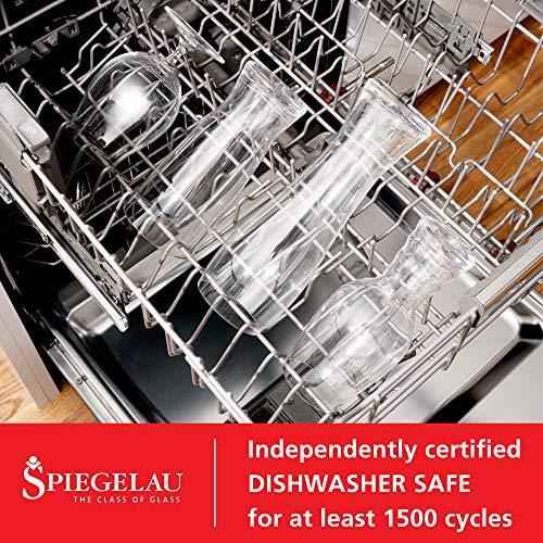 Spiegelau Spiegelau Beer Classics Tall Pilsner Glasses, Set of 4, European-Made Lead-Free Crystal, Modern Beer Glasses, Dishwasher Safe, Professional Quality Pilsner Glass Gift Set, 15 oz