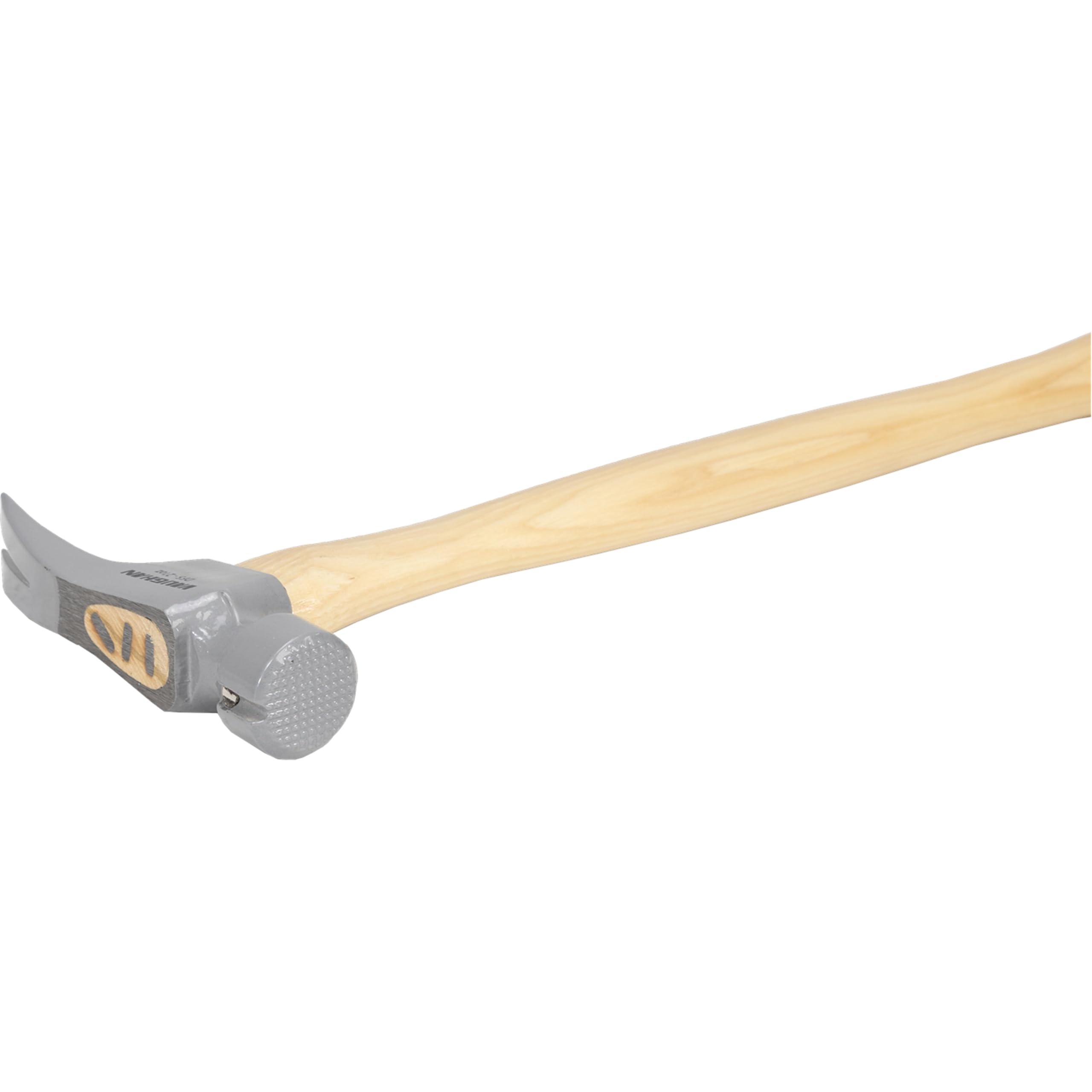 Vaughan & Bushnell Dalluge Tools 02170 21-oz Framer Hammer with Nailoc - Milled Face with 18\" Straight Wood Handle (DAWG21)