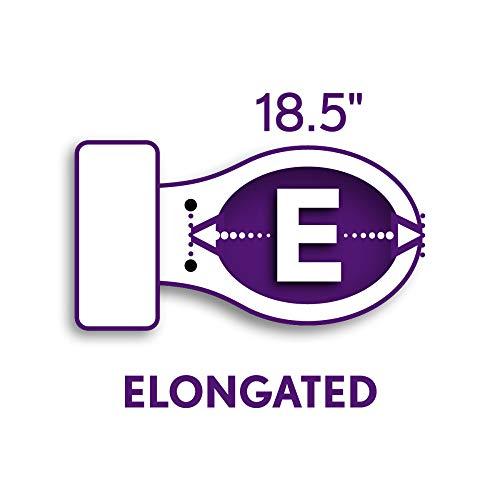 Bemis BEMIS 1955CT 047 Commercial Heavy Duty Open Front Toilet Seat will Never Loosen & Reduce Call-backs, ELONGATED, Plastic, Black