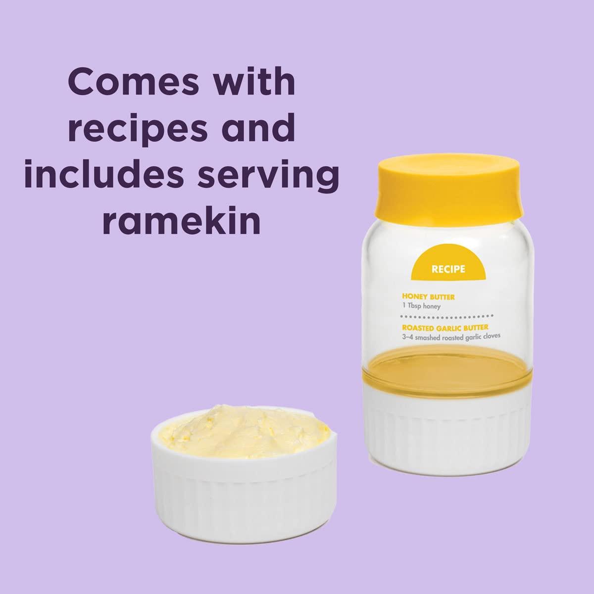 Chef'n Chef\'n 102-567-017 Buttercup Butter Maker, One Size, Lemon/Meringue