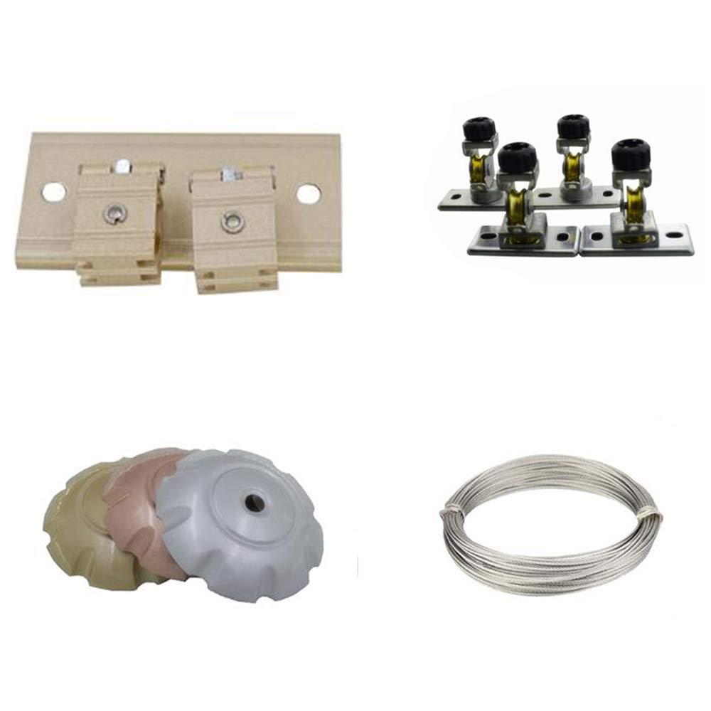 Drying rack Drying rack Lift Ceiling-Mounted Airer Pulley Washer Dryer Clothesline Suitable for Bathroom Outdoor Balcony Aluminum 150cm