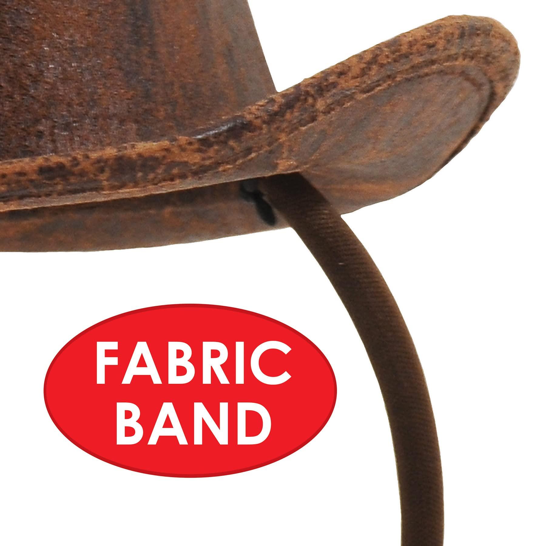 Beistle Beistle 2 Piece Cowboy Hat Headband, One Size, Brown