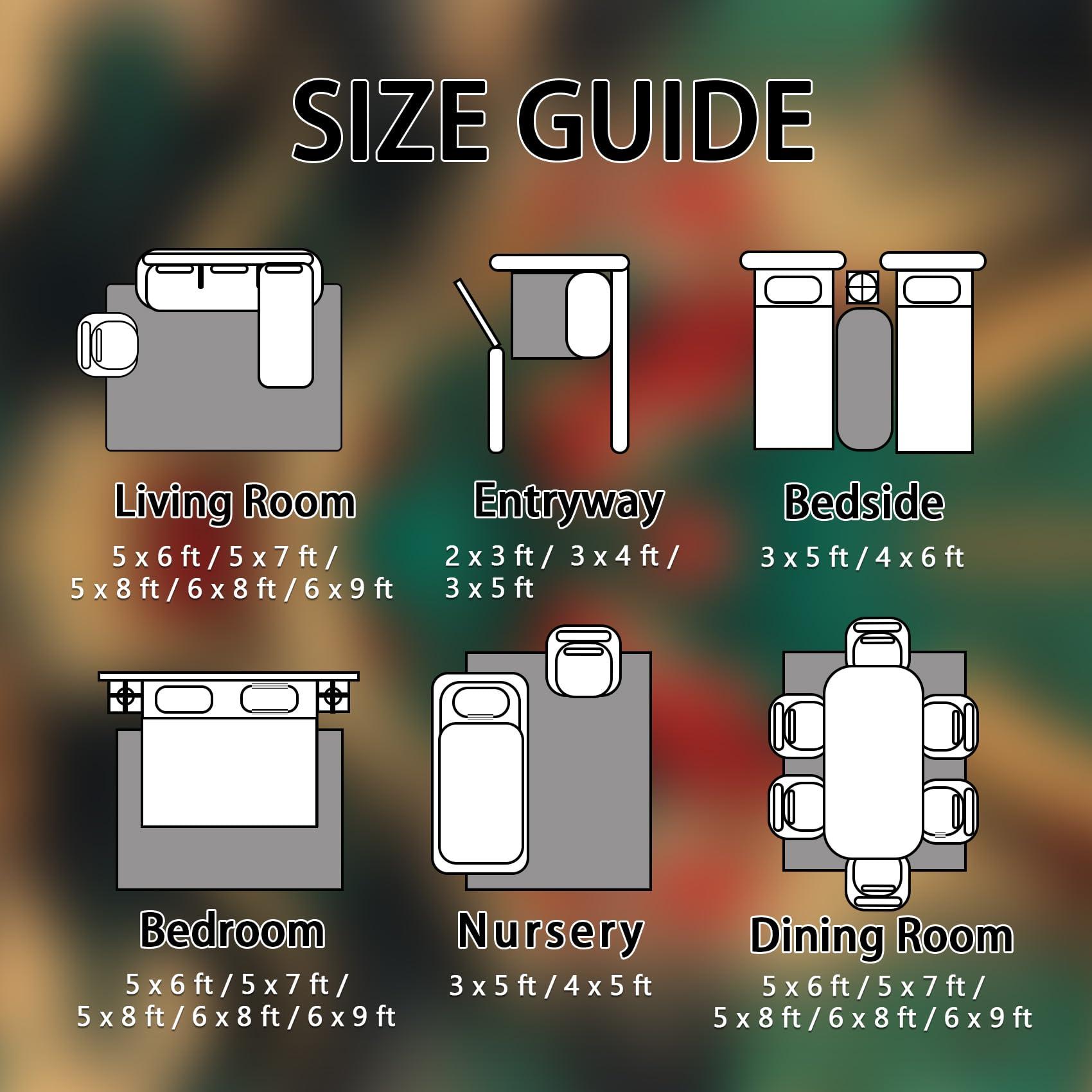 SherAvant SherAvant Chinese Dragon Decor - 6x8 Rug - Chinese Dragon Rug - Japanese Oriental Area Rug - Mythical Fantasy Animal Rugs - Asian Style Carpet - Home Decor