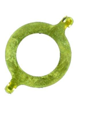 Upgradelights Upgradelights 7 Inch Harp with Slip Uno Adapter Harp Converter Lamp Shade Uno Euro Fitter 1 7/16 I.d. with a Phenolic Ring