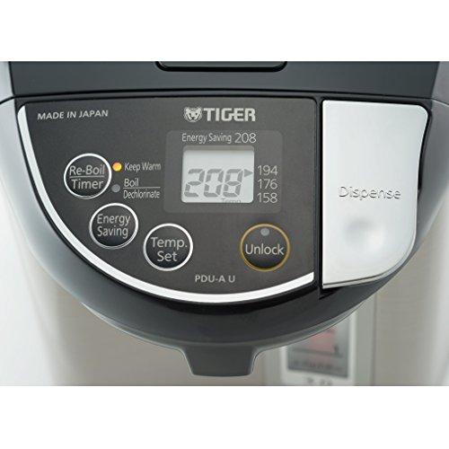 Tiger Tiger PDU-A40U Electric Water Boiler and Warmer (135 oz, Black)
