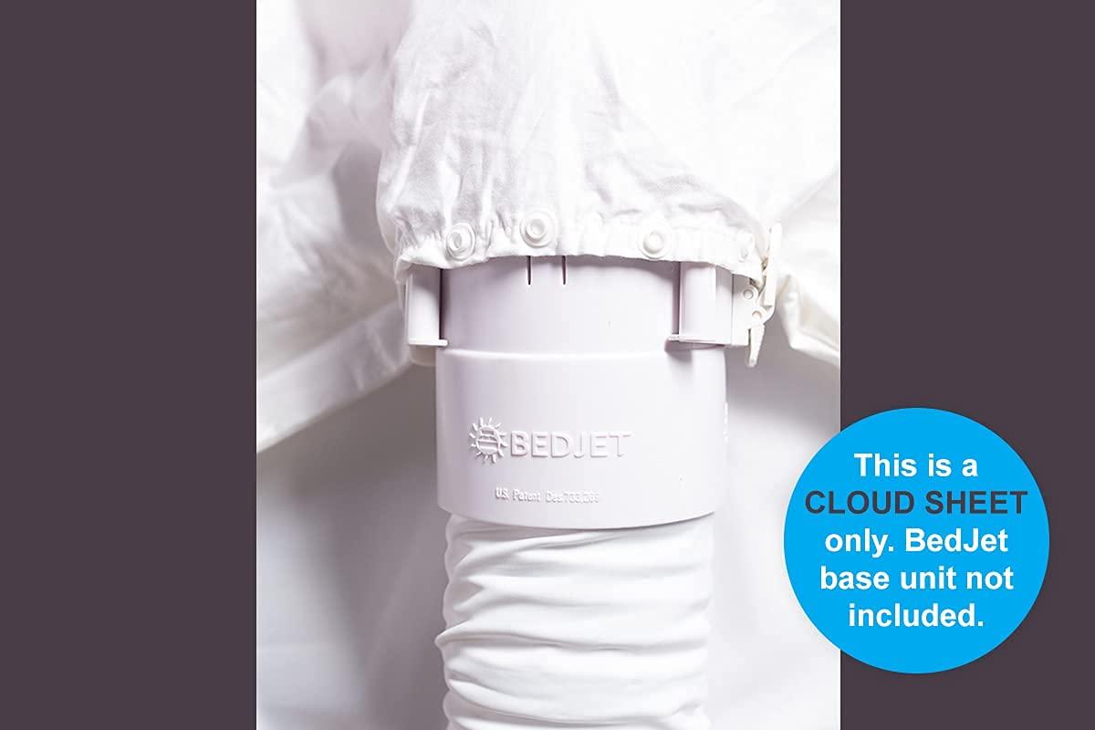 BedJet BedJet Cloud Sheet - Dual Zone Queen (Cooling, Heating & Climate Control just for Your Bed)