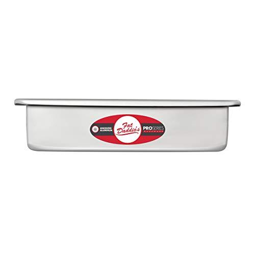 Fat Daddio's Fat Daddio's POB-8122 Sheet Cake Pan, 8 x 12 x 2 Inch, Silver