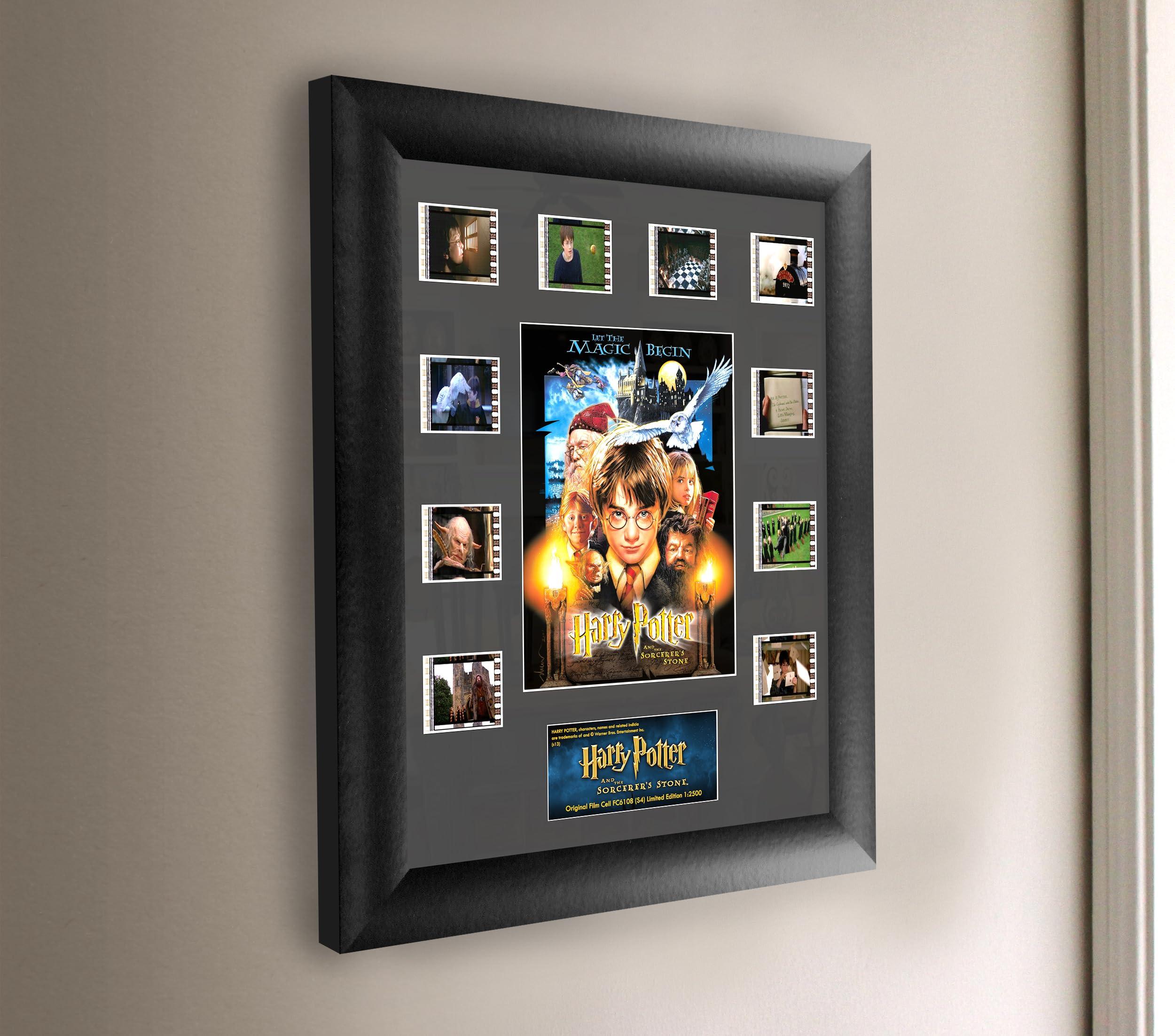 FILMCELLS Harry Potter and the Sorcerer\'s Stone - FilmCells 11 x 13 Mini Montage Presentation - Limited Edition Officially Licensed Collectible