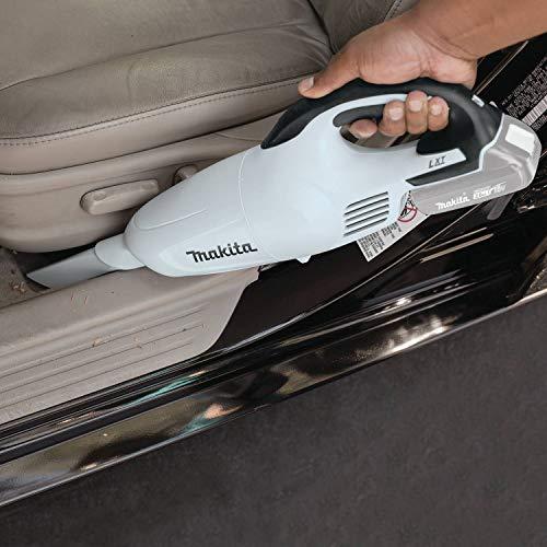 Makita Makita XLC02ZW 18V LXT Lithium-Ion Compact Cordless Vacuum, Tool Only, White