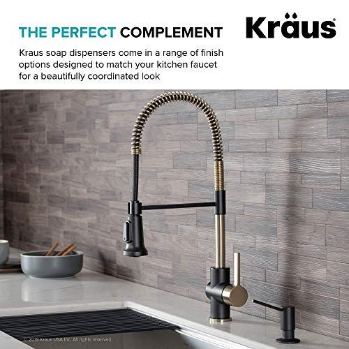 Kraus KRAUS Kitchen Soap and Lotion Dispenser in Chrome, KSD-41CH