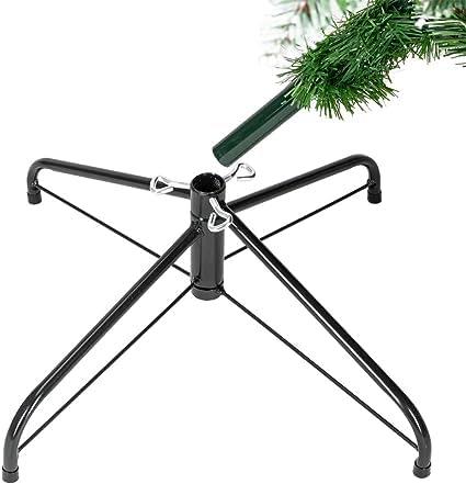 HomeLoft Basics Christmas Tree, 6ft Artificial Christmas Tree Xmas Pine Tree with Legs Flocked Snow Trees with Decoration Perfect for Indoor and Outdoor Holiday Decoration