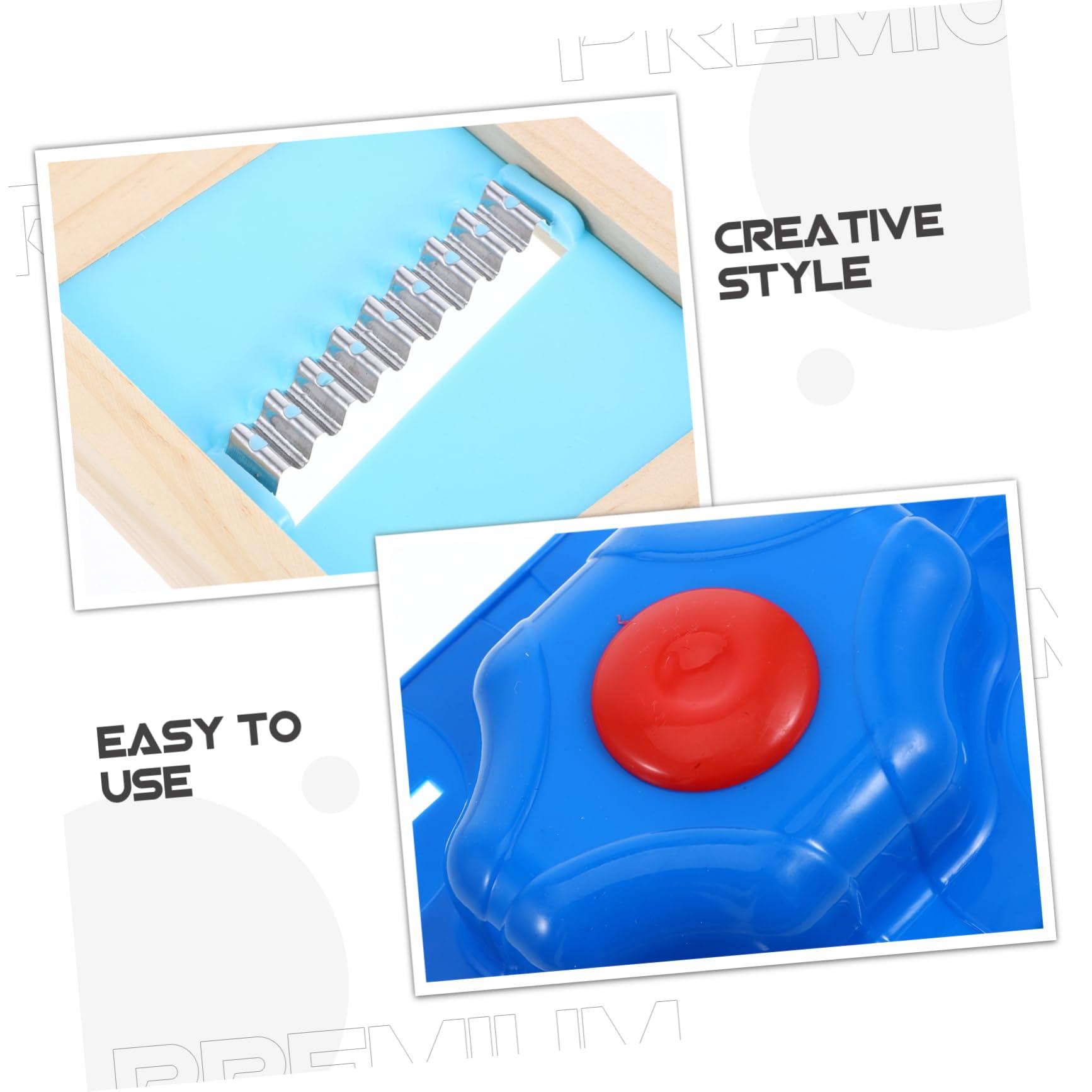 PRETYZOOM PRETYZOOM Professional Potato Cutter Slicer Waffle Fries Lattice Maker Easy to Assemble Clean