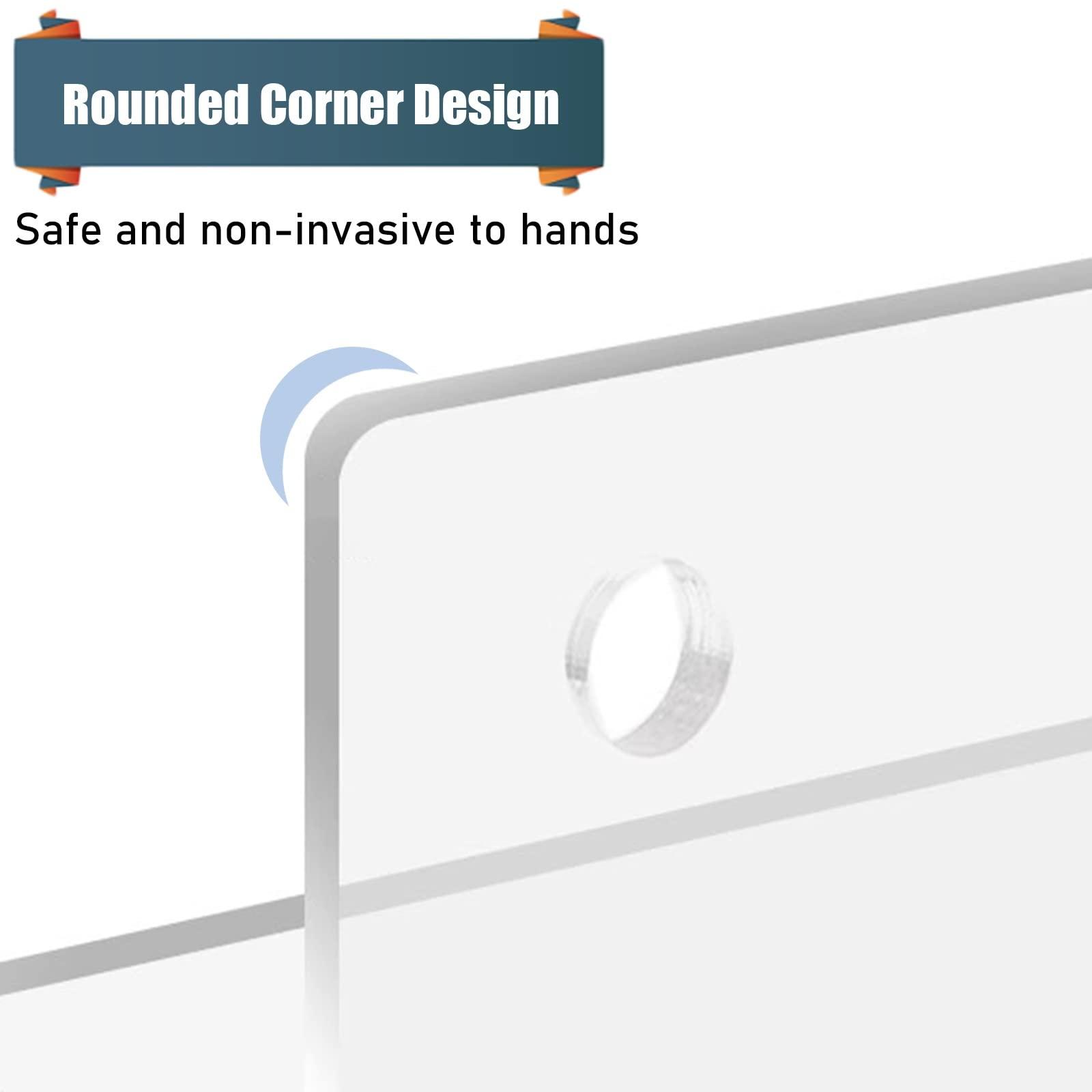 LXLZYXSF LXLZYXSF Wall-Mount Handouts Organizer Bookshelf Magazine Holder Acrylic Pamphlet Rack, 15.7 19.6 23.6 27.5 31.5 35.4 39.3 43.3 47.2 Inch Length (Color : 3pcs, Size : 40x16x5cm/15.7x6.3x2in)