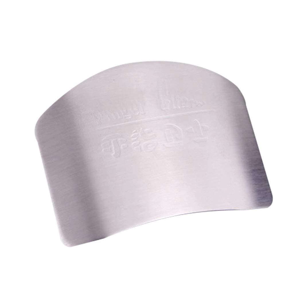 Gavigain Finger Guard for Cutting, Stainless Steel Finger Guard for Slicing, Knife Guard, Chopping Protector, Avoid Hurting When Slicing and Dicing, Kitchen Safe Chop Cut Tool
