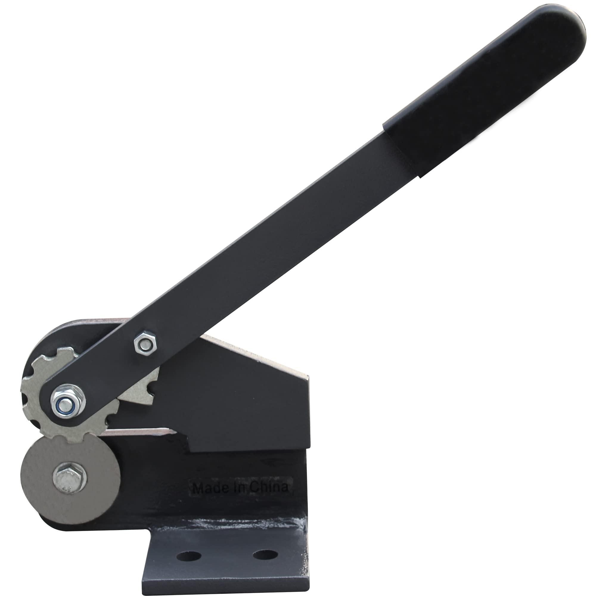 KAKA INDUSTRIAL KAKA INDUSTRIAL MMS-1 Throatless Sheet Metal Shear, 16Ga Capacity Rotary Metal Cutting Shear